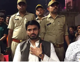 Noida Shrikant Tyagi arrested from Meerut UP