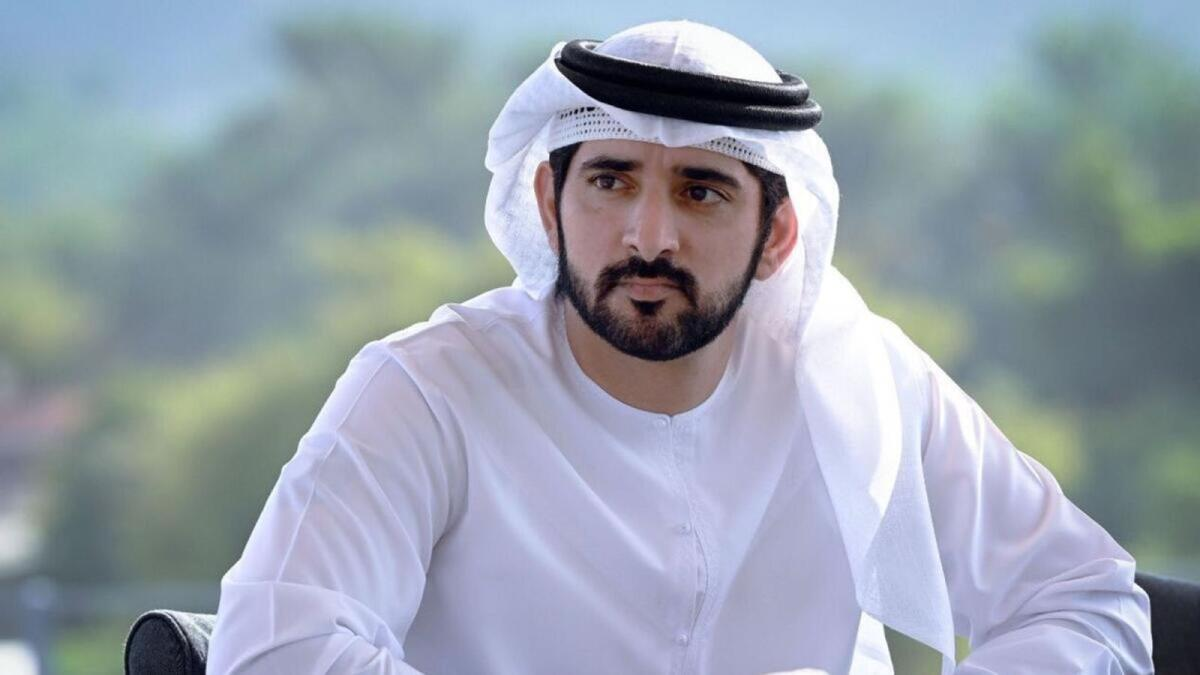 Sheikh Hamdan meets driver he praised for act of goodness