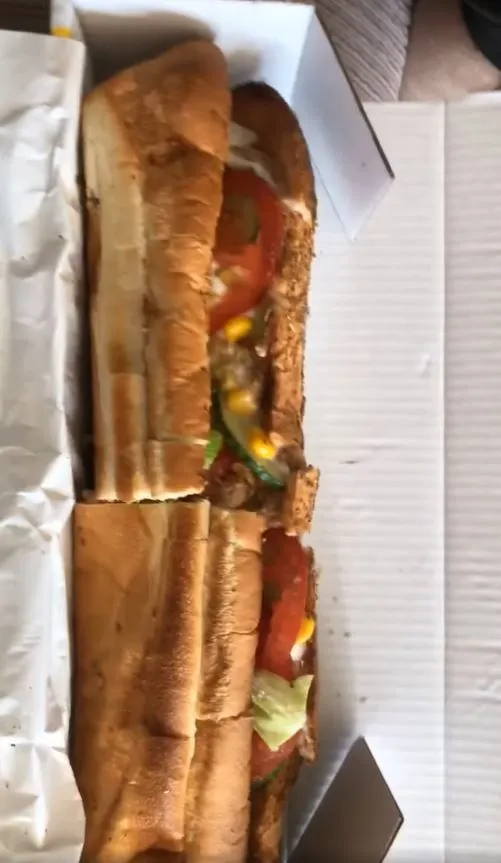 Pregnant woman found knife inside sandwich video surfaces