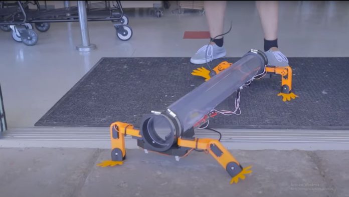 engineer decides to find legs for snakes create robotic legs