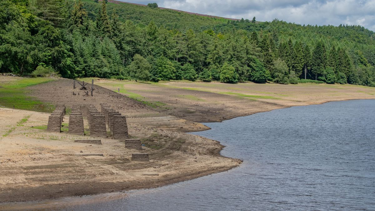 church submerged in reservoir unearthed in heatwave