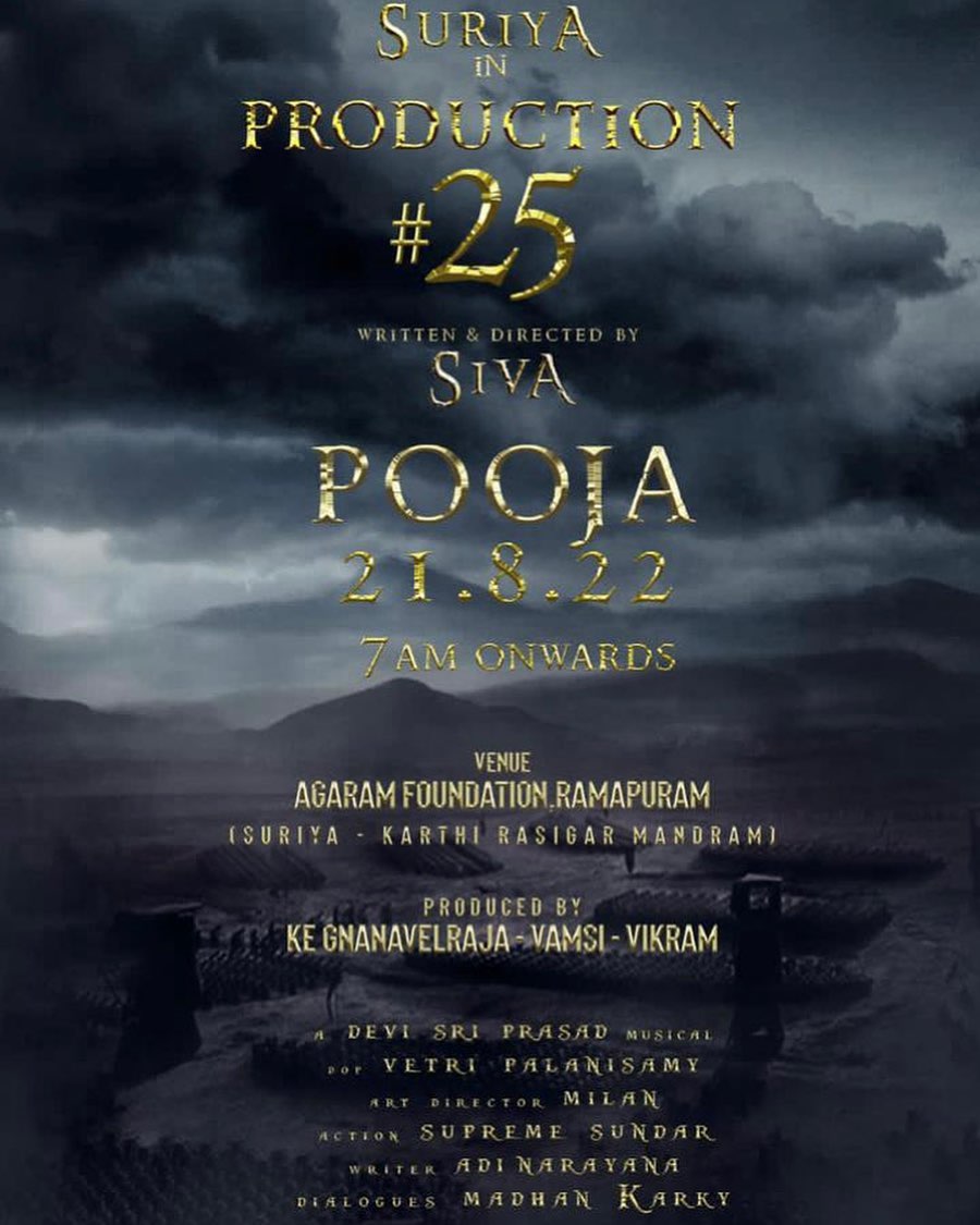 Siruthai Siva Suriya 42 DSP Movie Shooting Update