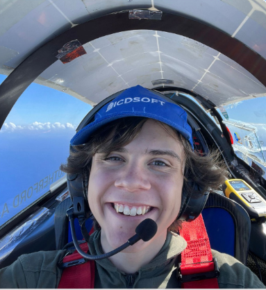 Mack Rutherford becomes youngest pilot to fly solo around the world