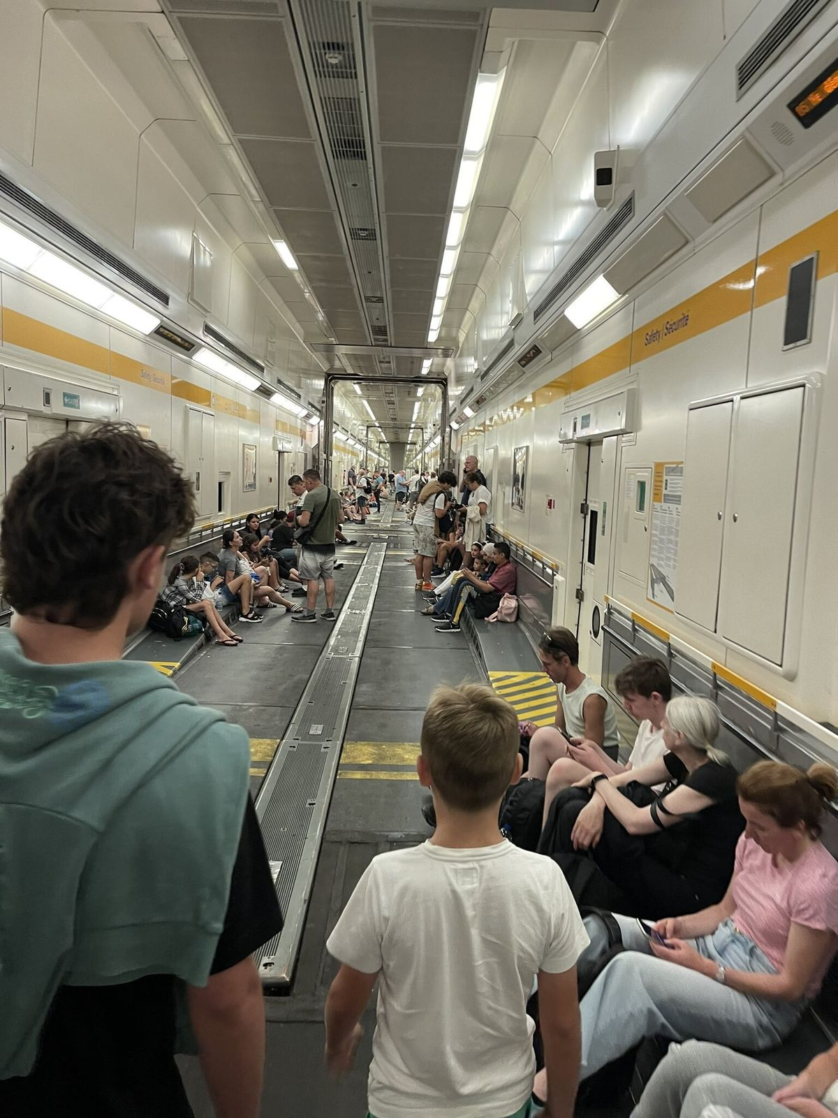 Passengers Stranded In Tunnel Beneath English Channel