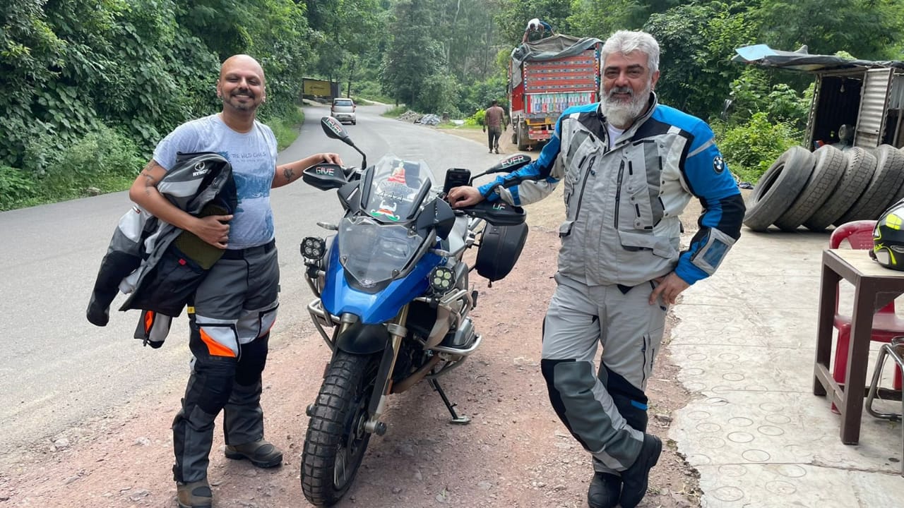 AjithKumar Bike Ride In Himachal Pradesh Rohtang Manali