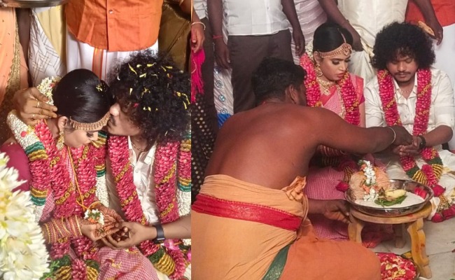 Vijay TV Cook With Comali Pugazh Wedding viral pic 