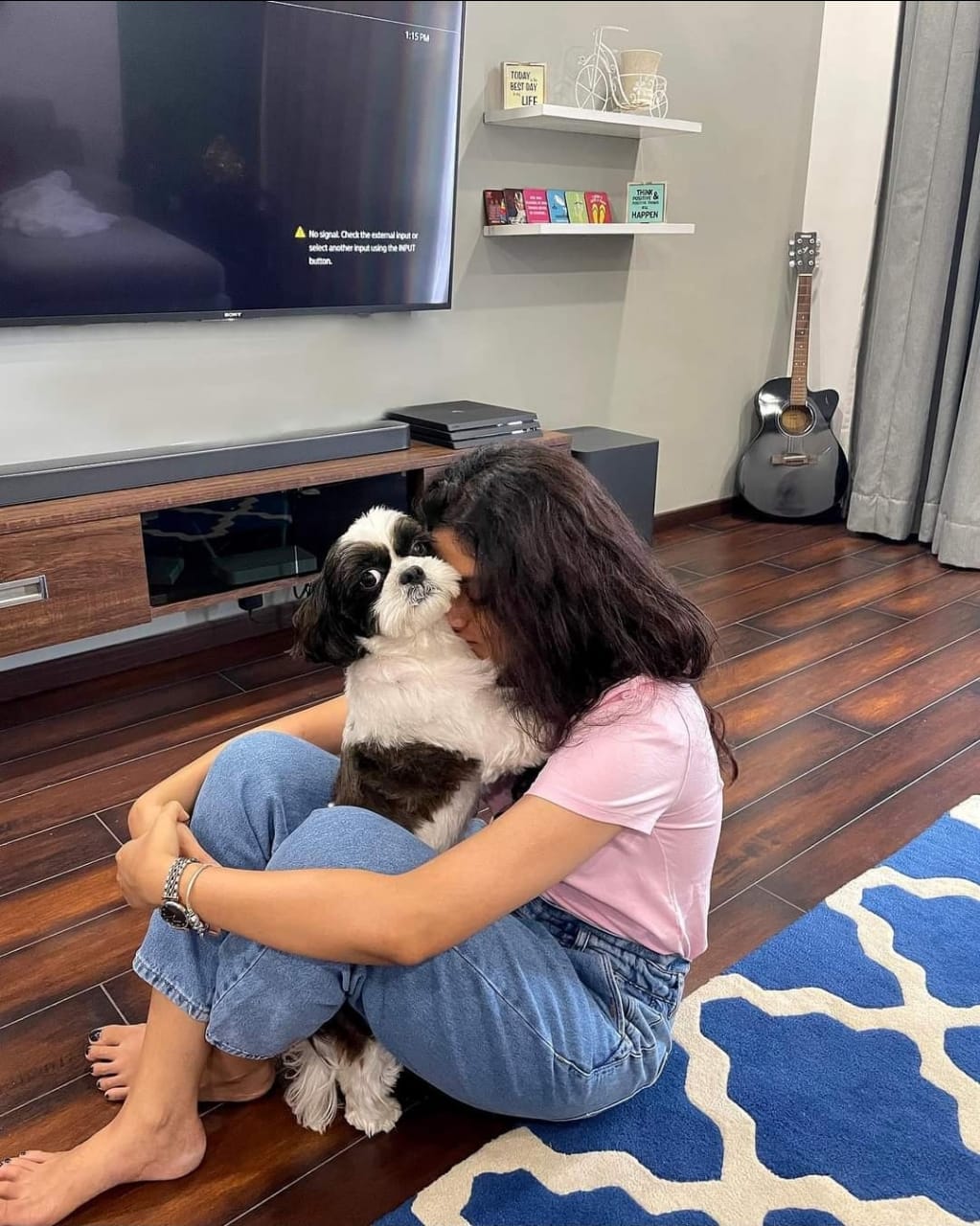 Keerthy Suresh Celebrated her dog Nyke birthday