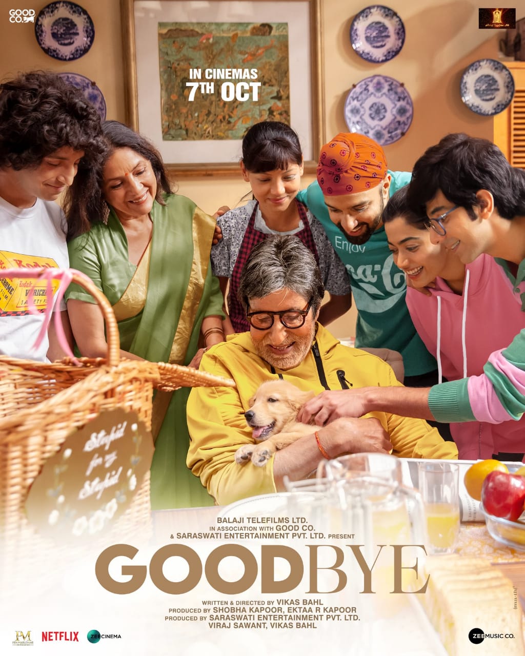 Rashmika Mandanna Amitabh Bachchan Good Bye Movie Release Date
