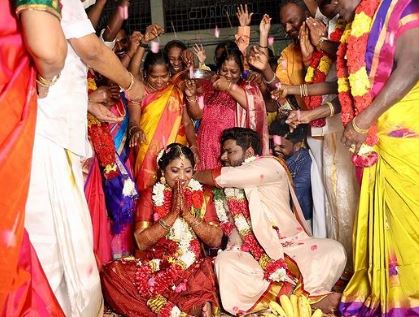 Rj vigneshkanth marriage sivakarthikeyan attend viral pics