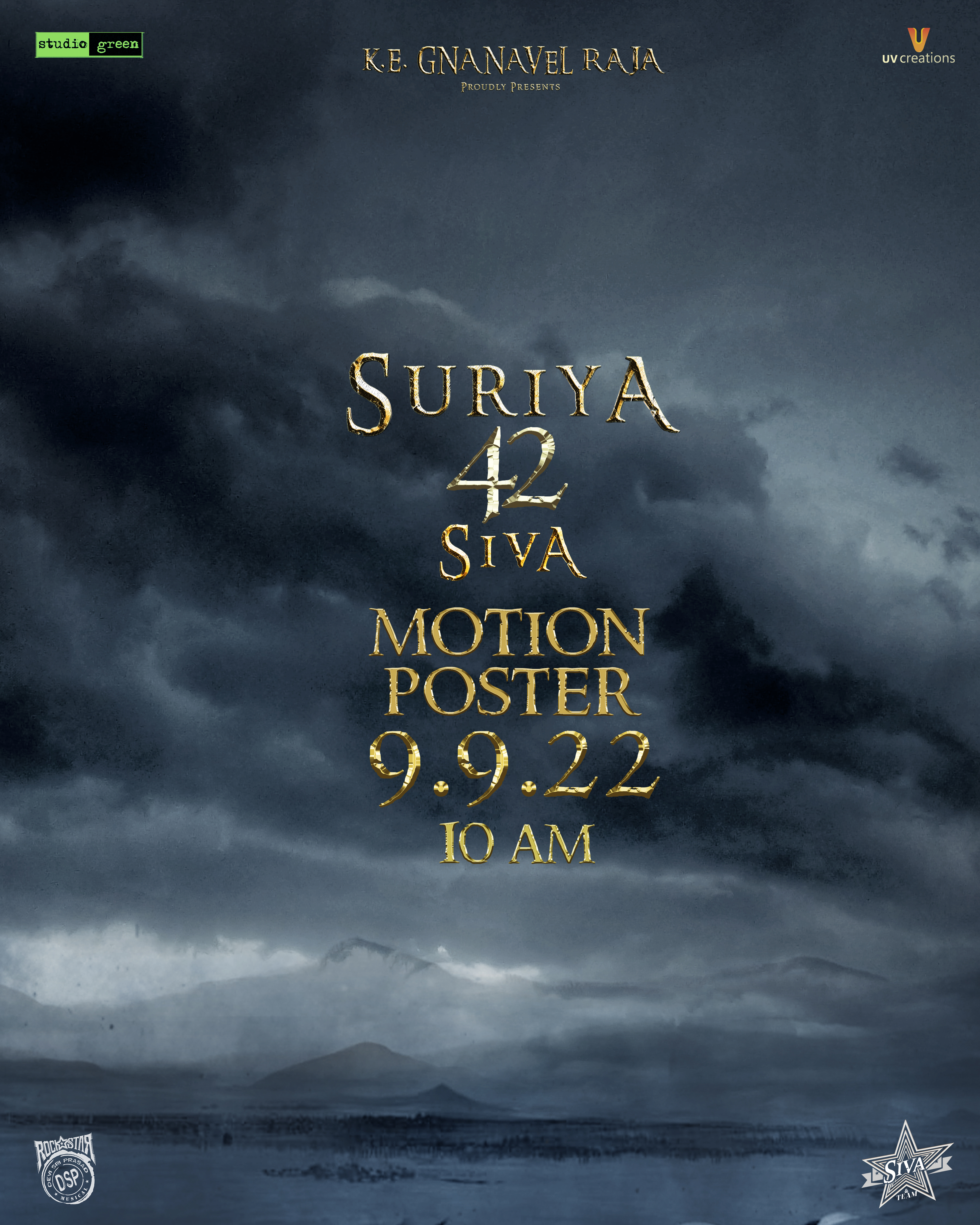 Suriya Siva Suriya 42 Movie Motion Poster Release Update