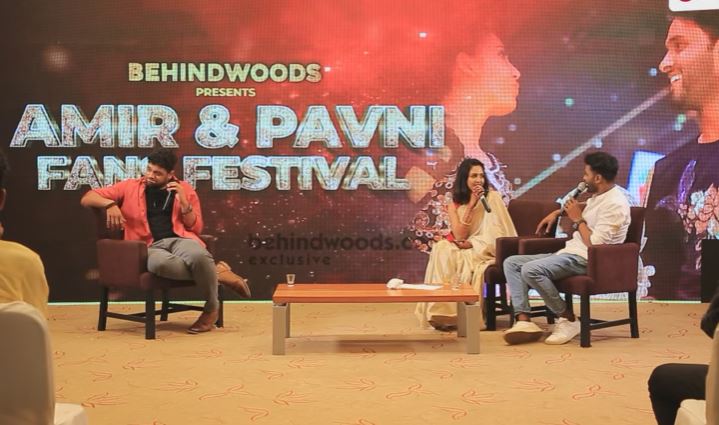 Pavni Proposes Amir 1st TIME live Behindwoods Exclusive 