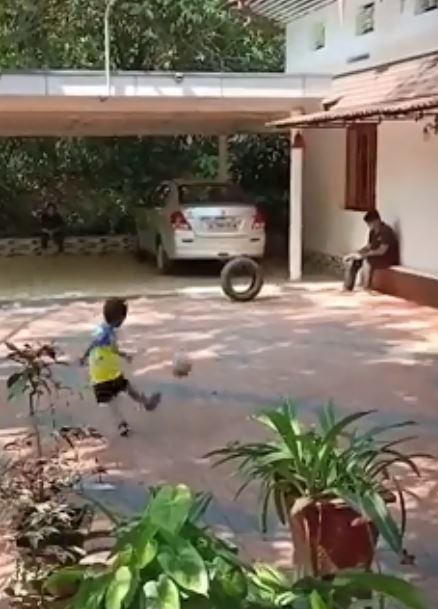 Harsh goenka impressed with 5 year old footballer video viral