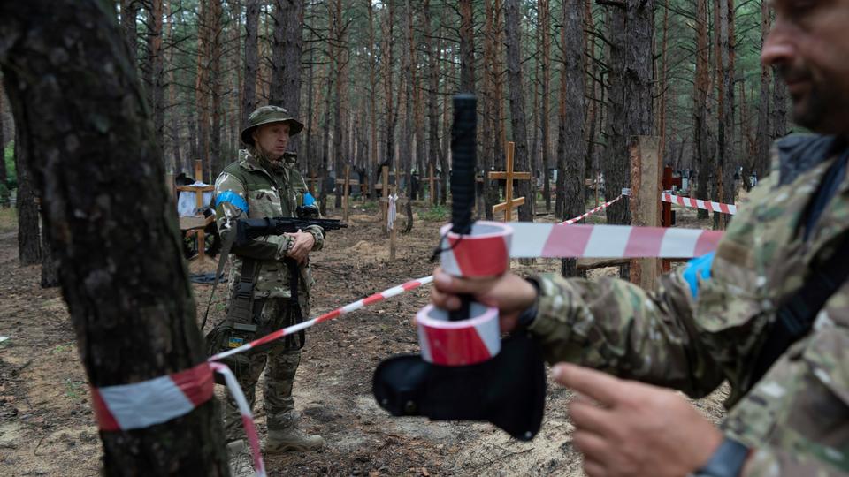 ukraine found sad incident in russian captured places