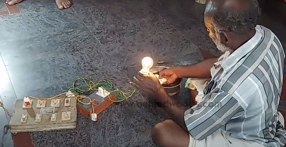 sivagangai electrician invents switch board which prevent electrocutio