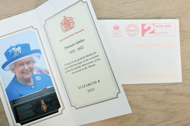 Boy receives one of the final letters sent by the Queen
