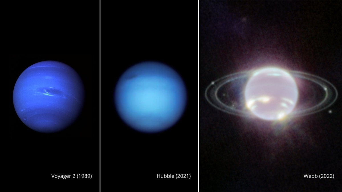 New Webb Image Captures Neptune Rings in Decades