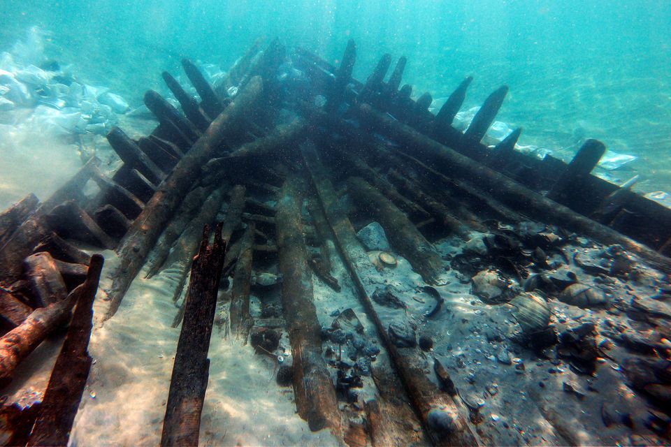 Bangkai kapal kuno ditemukan di Laut Utara Israel
