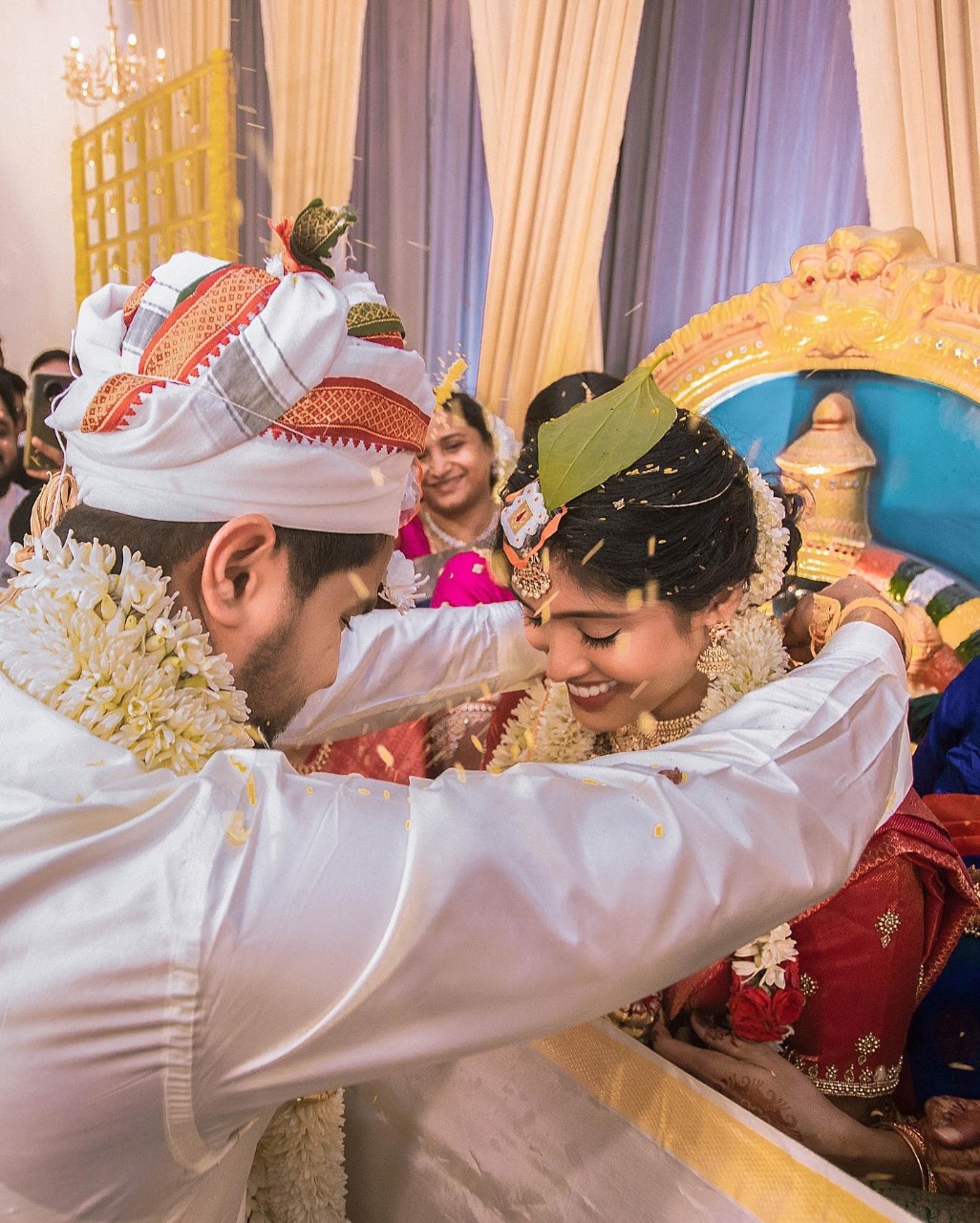 Bigil Actress Gayathri Reddy Marriage Photos went viral