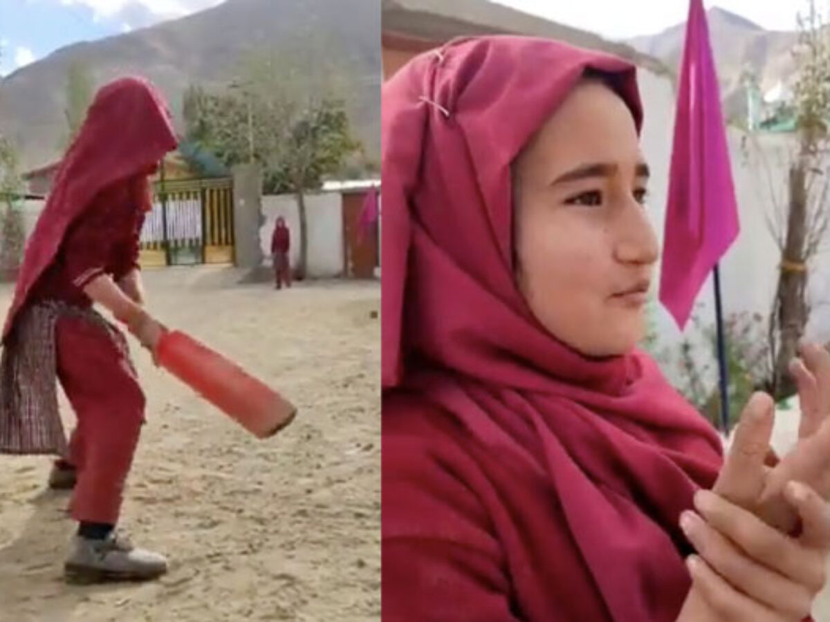 virat kohli fangirl from ladakh studying 6th standard gone viral