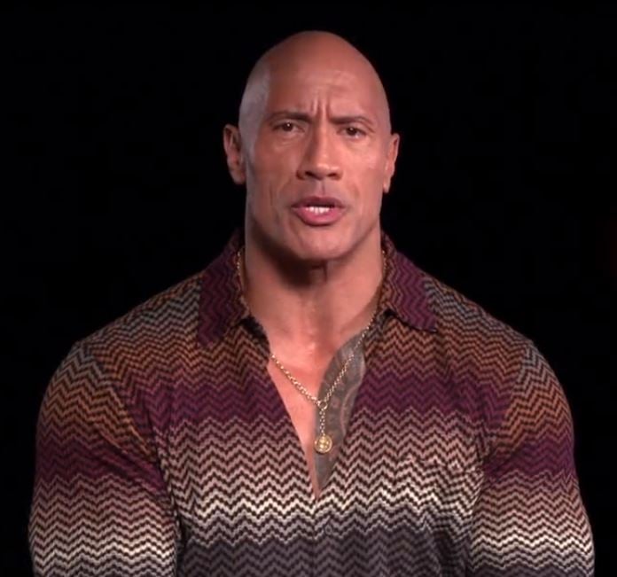 Dwayne Johnson about india vs pakistan t20 wc match in a new video