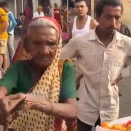 75 yr old woman who become rag picker life changed by youth
