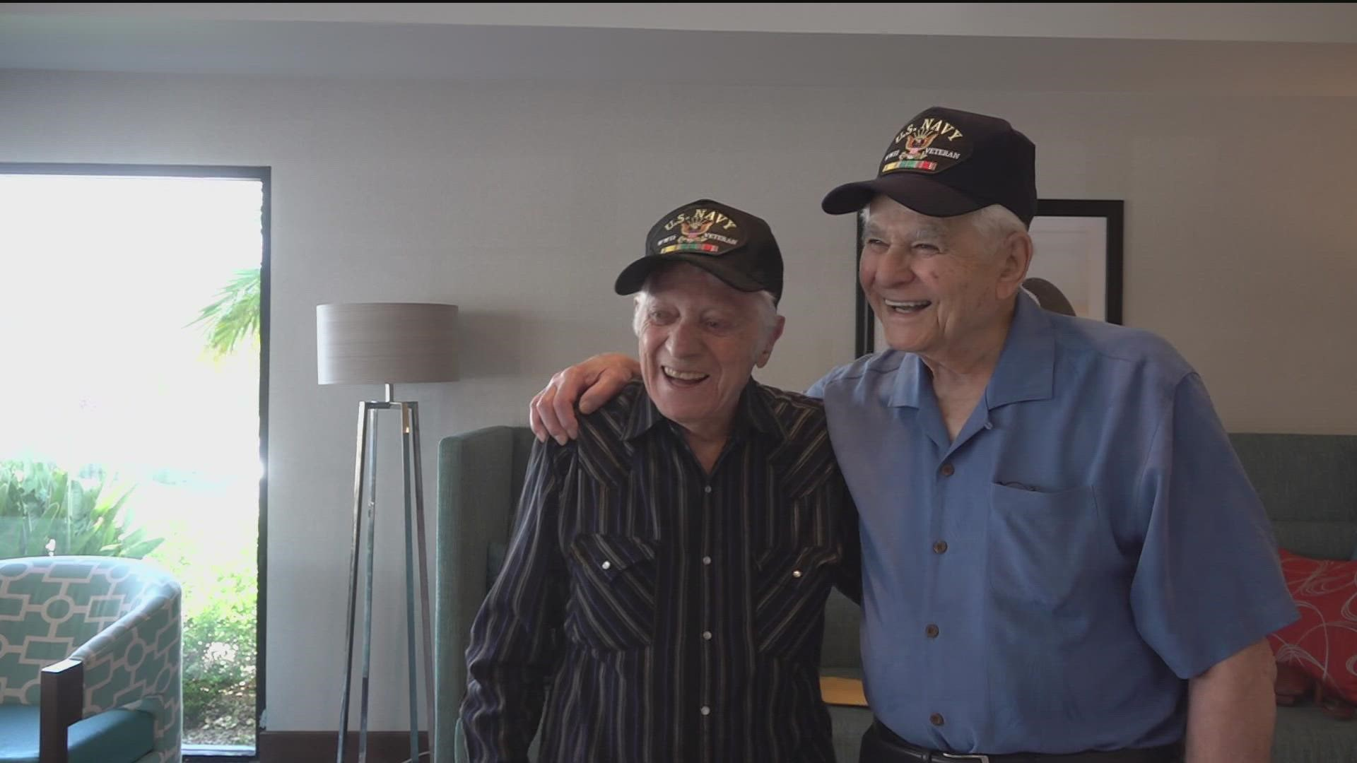96 Year Old Army Veteran Reunites With Best Friend After 75 Years