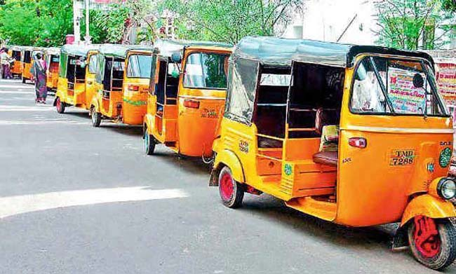 Fine for auto and taxi drivers in Tamilnadu if they cancel the ride