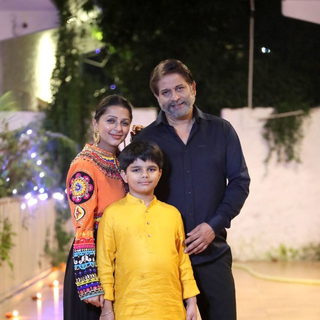 Bhumika Chawla Diwali Celebration with Family