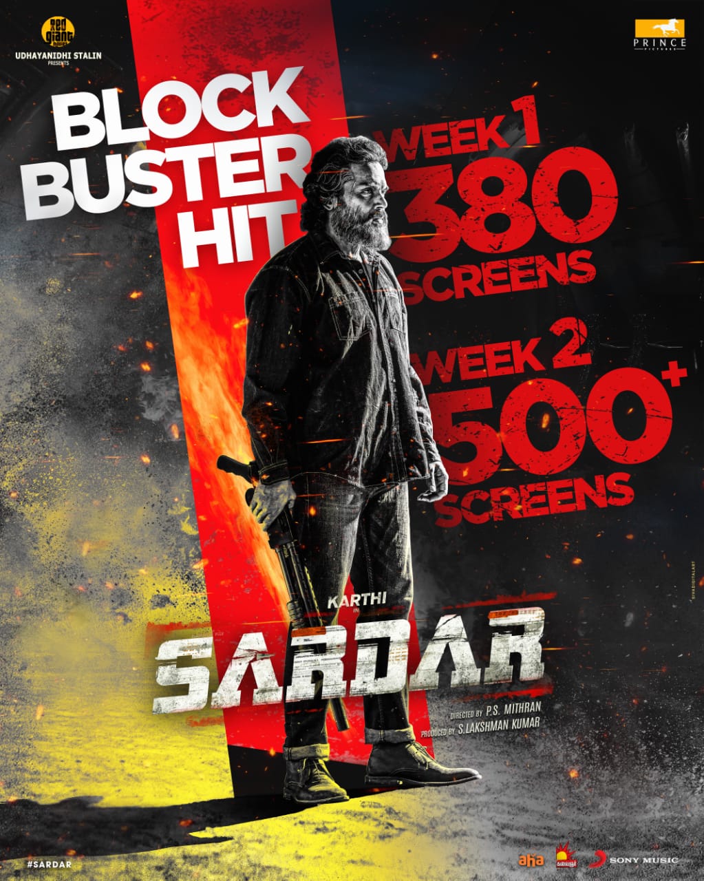 Karthi Sardar Movie 2nd Week Tamilnadu Theatre Count 