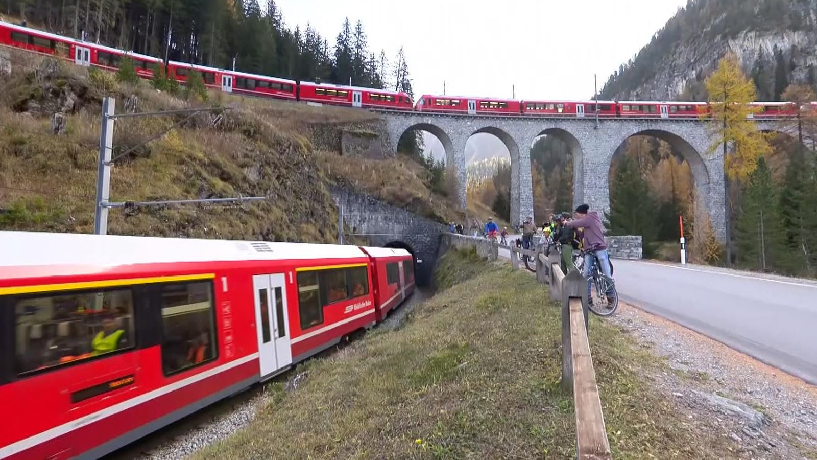 World longest train in Switzerland breaks the world record