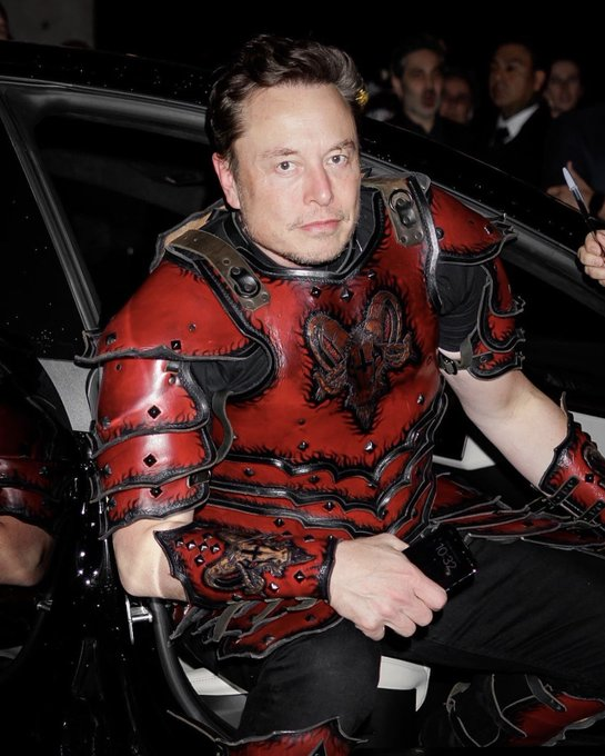 Elon Musk Attends Halloween Party Costume pic goes viral
