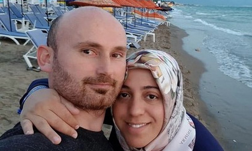 turkey man who pushed pregnant wife in cliff jailed for 30 years