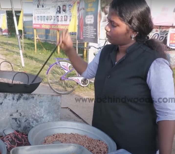 Kerala student sell peanuts after school get collector attention