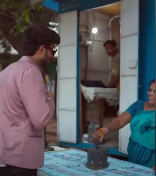 YouTuber Harsha sai giving money to Laundry man viral video