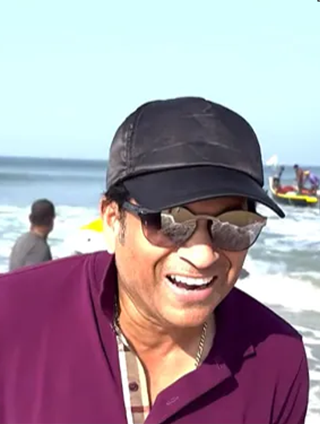 Sachin Tendulkar shares video with Fishermen In Goa