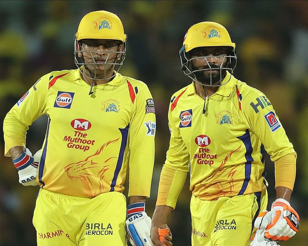 CSK Team shares video of MS Dhoni and Jadeja goes viral 