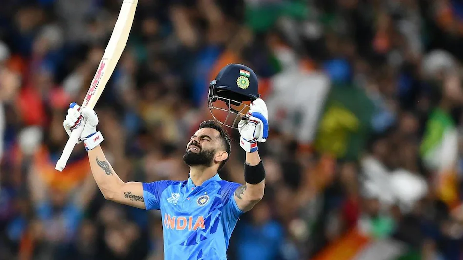 ICC Shares a video about Virat Kohli Batting in T20WC