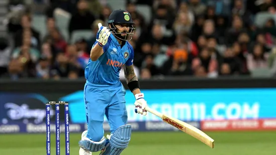 ICC Shares a video about Virat Kohli Batting in T20WC