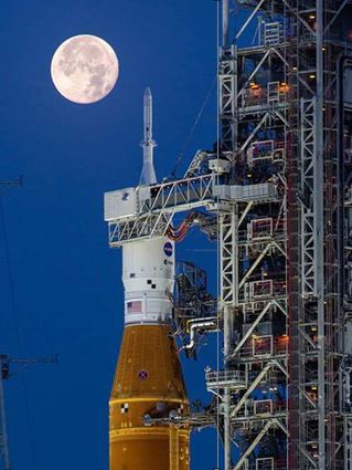 NASA Artemis 1 Powerful rocket in history blasts off to the moon