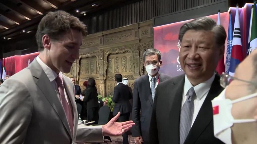 China On Xi Jinping Justin Trudeau Viral Video G20 Summit