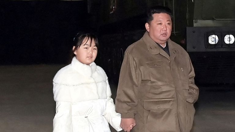 Is this North Korean leader Kim Jong UN daughter 