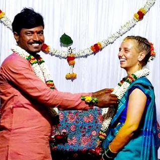 india auto driver married belgium woman after fall in love