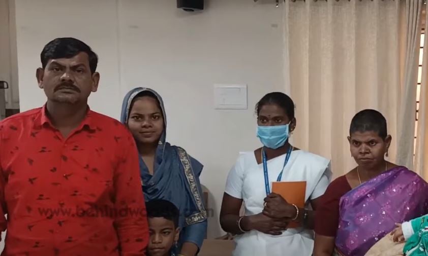 UP woman reunited with her family after 20 years in tamilnadu