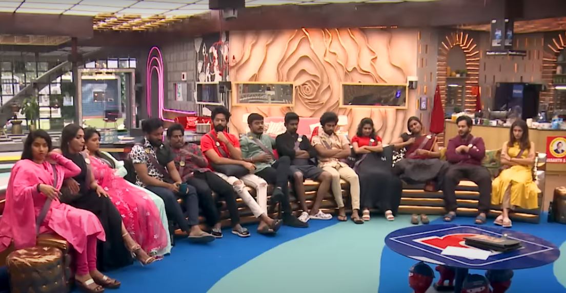 Vikraman and ram discussing about contestants in bigg boss house
