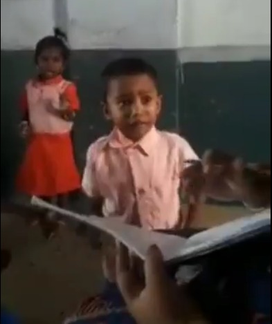 Kid argument with his School Teacher video goes viral 