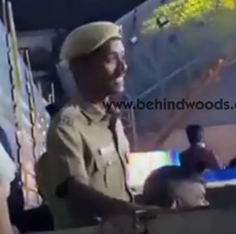 Police sing and reacted for pradeep kumar song in concert