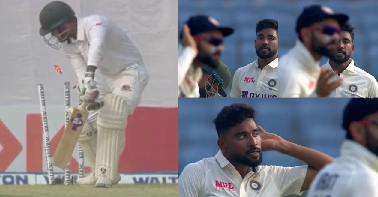 Siraj reveals what he said to litton das before he take wicket