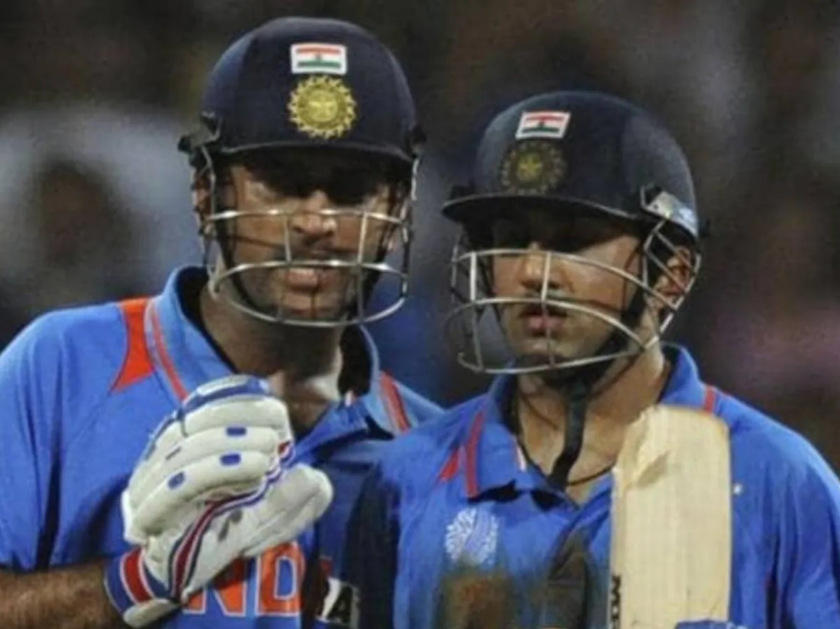 Gambhir reveals about dhoni words to him in 2011 wc finals