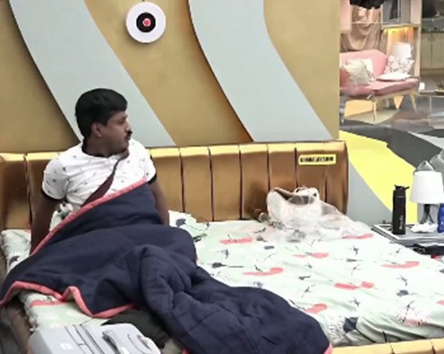 Biggboss Gives Fun Warning To GP Muthu for sleeping