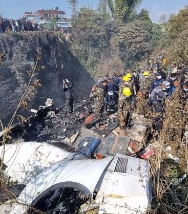 Nepal Plane Crash live facebook video viral in social media
